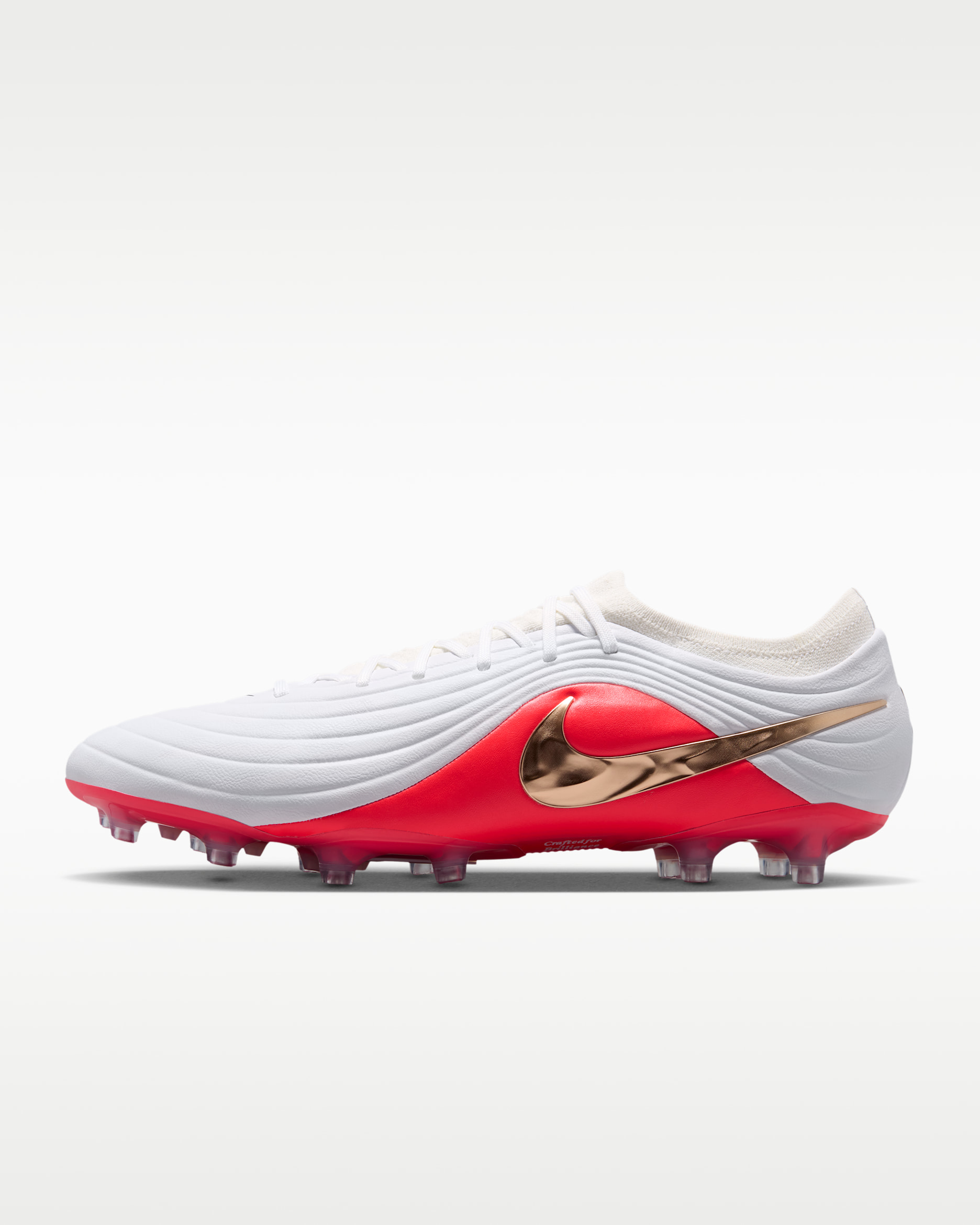 Nike Tiempo サッカーシューズ ホワイト/レッド/イエロー Nike Tiempo Maestro Elite Artificial-Grass Low-Top Soccer Cleats
